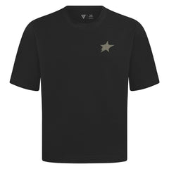 Dallas Stars Levelwear Copper Oversized Luxe Signature Knit T-Shirt - Black | US 203415628