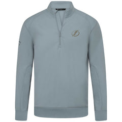 Tampa Bay Lightning Levelwear Copper Upright Quarter-Zip Pullover - Gray | US 203415642