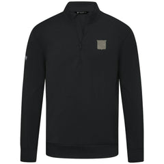 New York Rangers Levelwear Copper Upright Quarter-Zip Pullover - Black | US 203415660