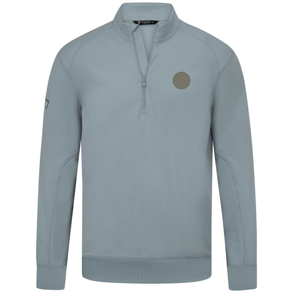 Boston Bruins Levelwear Copper Upright Quarter-Zip Pullover - Gray | US 203415666