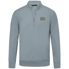 Philadelphia Flyers Levelwear Copper Upright Quarter-Zip Pullover - Gray | US 203415667
