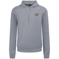 Minnesota Wild Levelwear Technic Quarter-Zip Pullover Hoodie - Gray | US 203415679