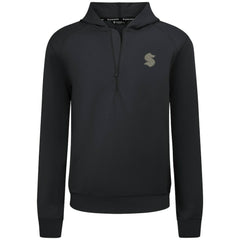 Seattle Kraken Levelwear Technic Quarter-Zip Pullover Hoodie - Black | US 203415697