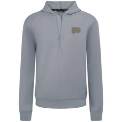 Philadelphia Flyers Levelwear Technic Quarter-Zip Pullover Hoodie - Gray | US 203415698