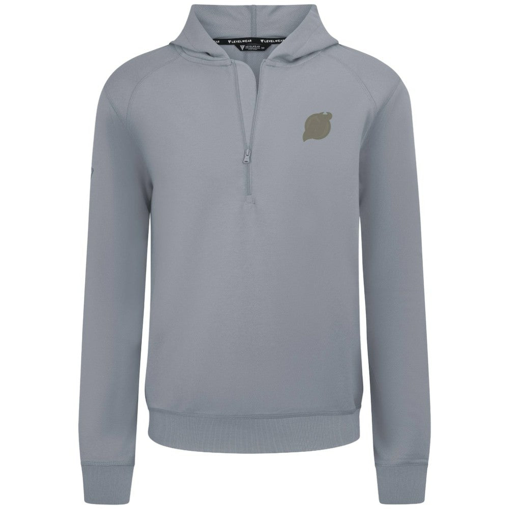New Jersey Devils Levelwear Technic Quarter-Zip Pullover Hoodie - Gray | US 203415699