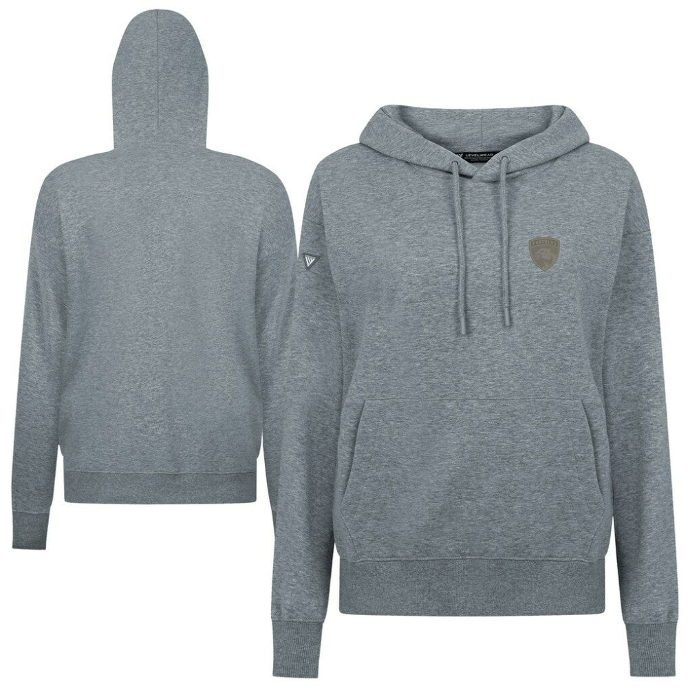 Florida Panthers Levelwear Women's Adorn Copper Hoodie - Gray | US 203415728