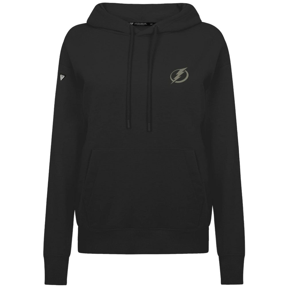Tampa Bay Lightning Levelwear Women's Adorn Copper Hoodie - Black | US 203415730