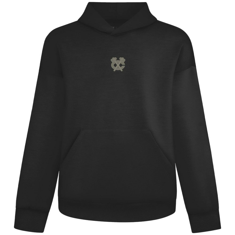 Chicago Blackhawks Levelwear Luxe Signature Copper Hoodie - Black | US 203415829