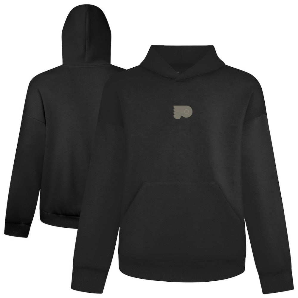 Philadelphia Flyers Levelwear Luxe Signature Copper Hoodie - Black | US 203415845