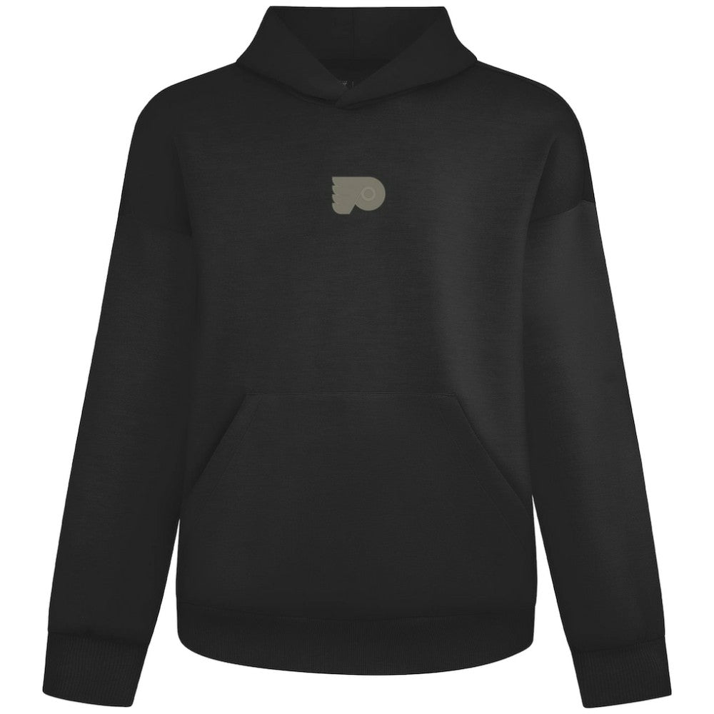 Philadelphia Flyers Levelwear Luxe Signature Copper Hoodie - Black | US 203415845