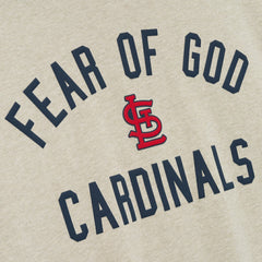 St. Louis Cardinals Fear of God x MLB 90's Fit T-Shirt - Homestead Heather Gray T-shirts