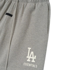 Los Angeles Dodgers Fear of God x MLB Classic Fit Sweatshorts - Warm Heather Gray Shorts