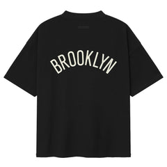 Brooklyn Nets Fear of God x NBA Classic Fit T-Shirt Black