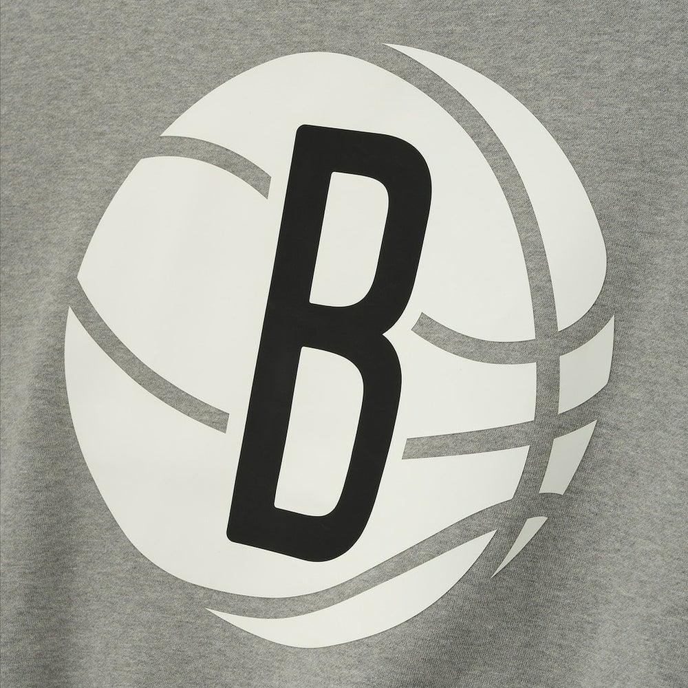 Brooklyn Nets Fear of God x NBA Sport Fit T-Shirt Heather Gray