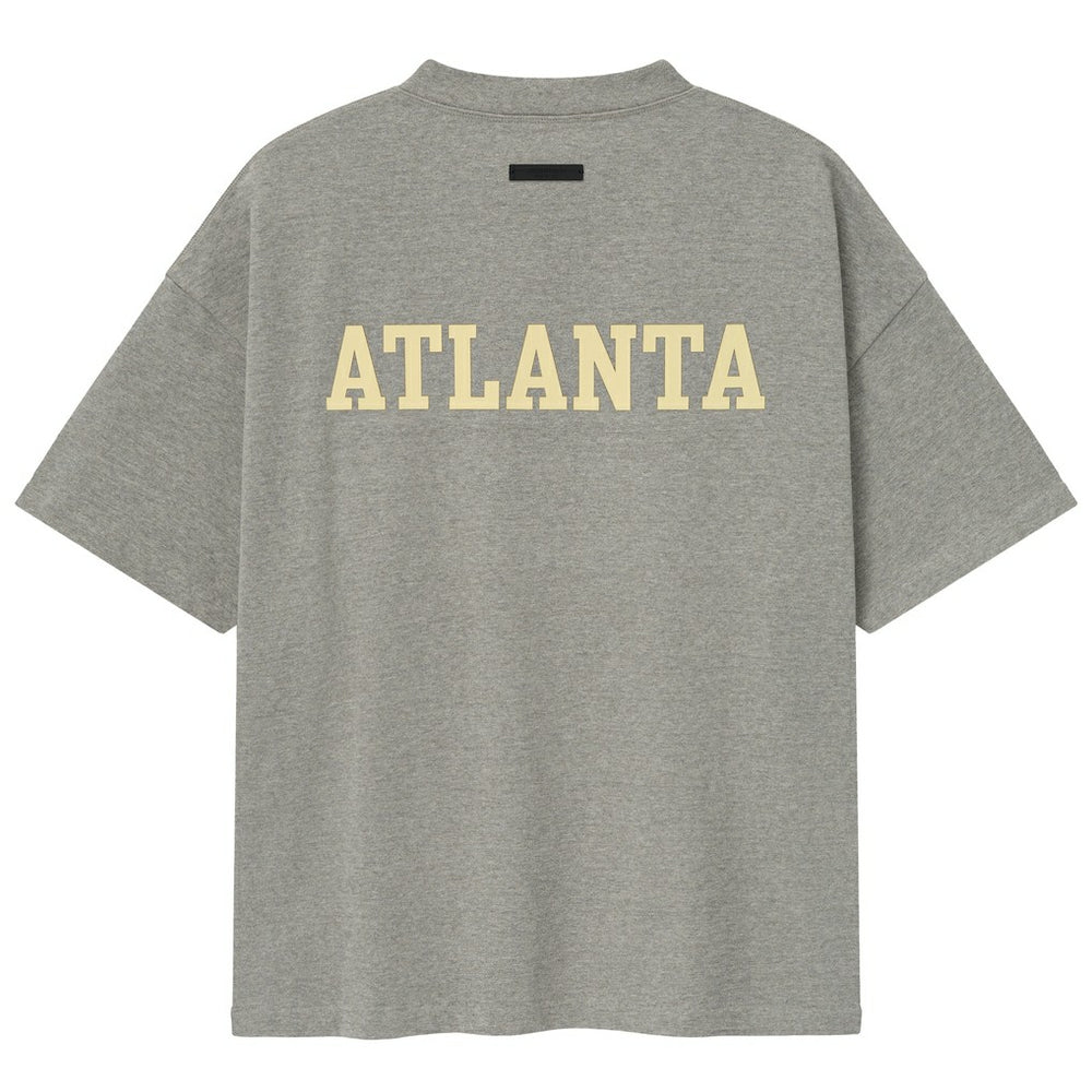 Atlanta Hawks Fear of God x NBA Unisex 90s T-Shirt Heather Gray