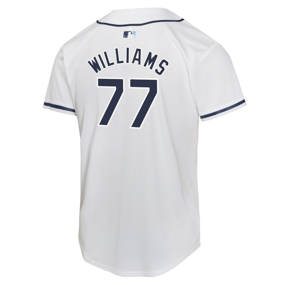Carson Williams Tampa Bay Rays Nike Youth Home Player Game Jersey - White Jerseys