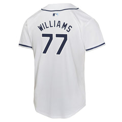 Carson Williams Tampa Bay Rays Nike Youth Home Player Game Jersey - White Jerseys