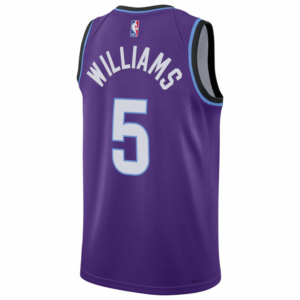 Cody Williams Utah Jazz Unisex Swingman Jersey Icon Edition Purple - Nike