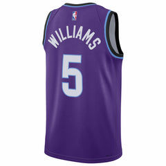 Cody Williams Utah Jazz Unisex Swingman Jersey Icon Edition Purple - Nike