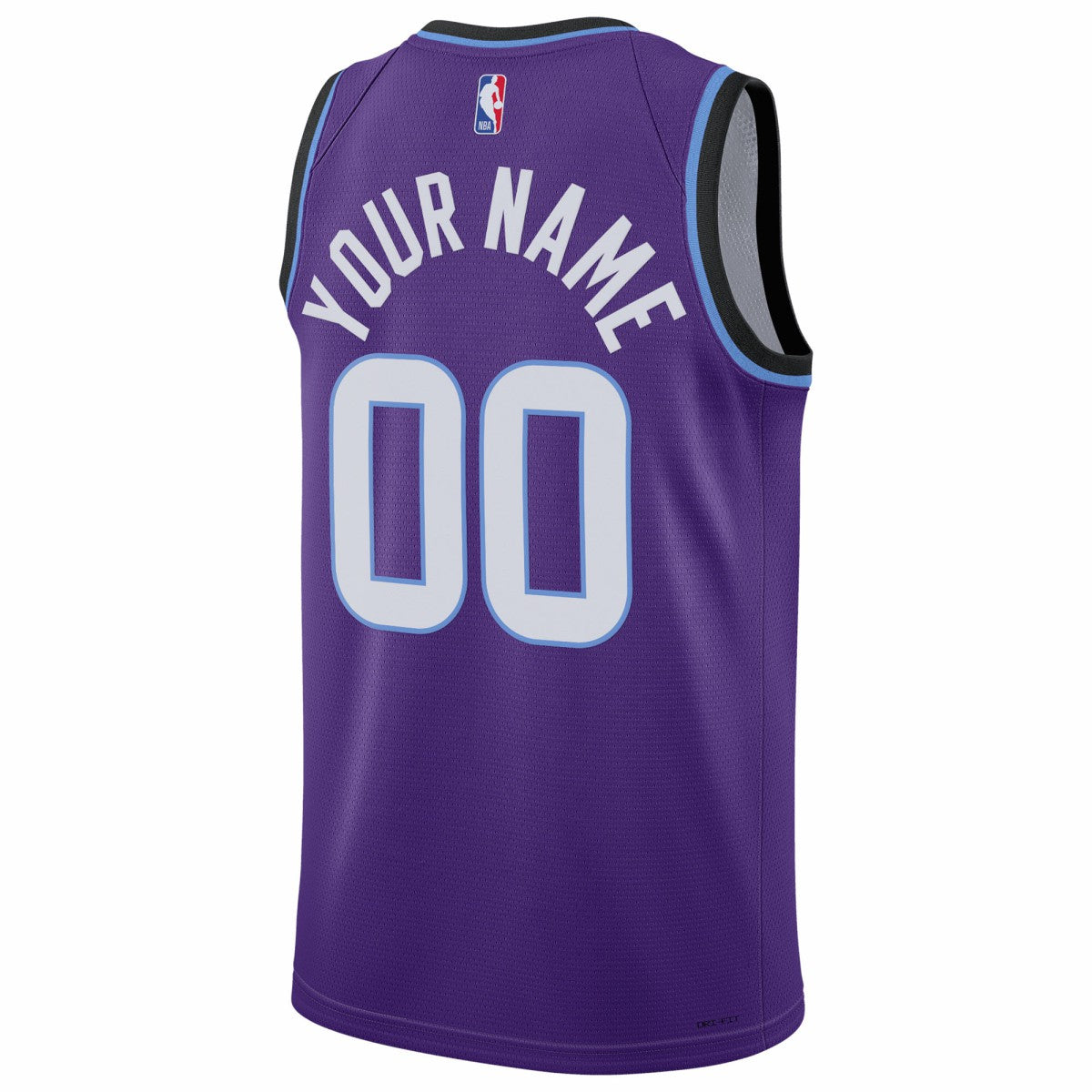 Utah Jazz Unisex Swingman Custom Jersey Icon Edition Purple - Nike