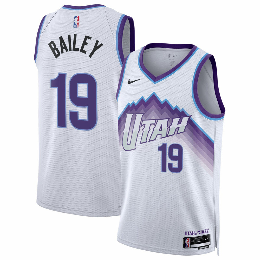 Ace Bailey Utah Jazz Unisex Swingman Jersey Association Edition White - Nike