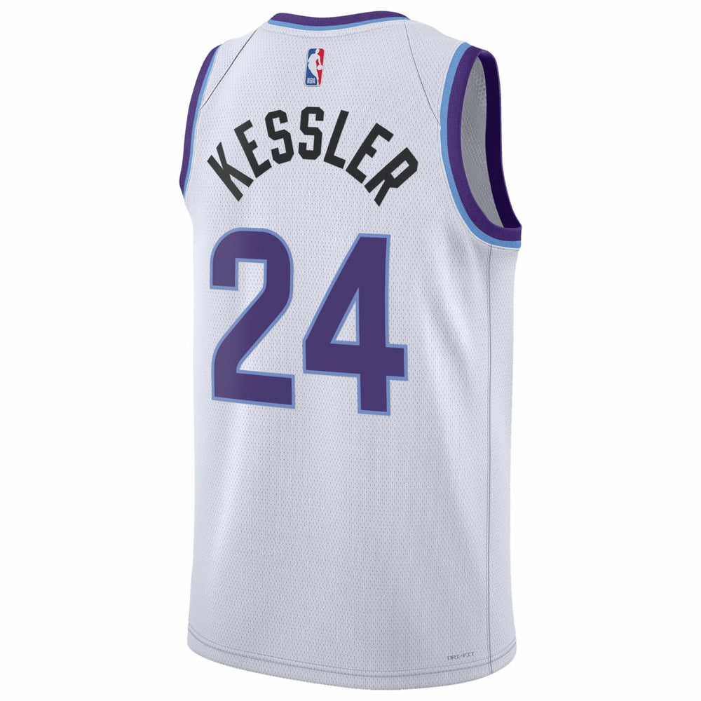 Walker Kessler Utah Jazz Unisex Swingman Jersey Association Edition White - Nike