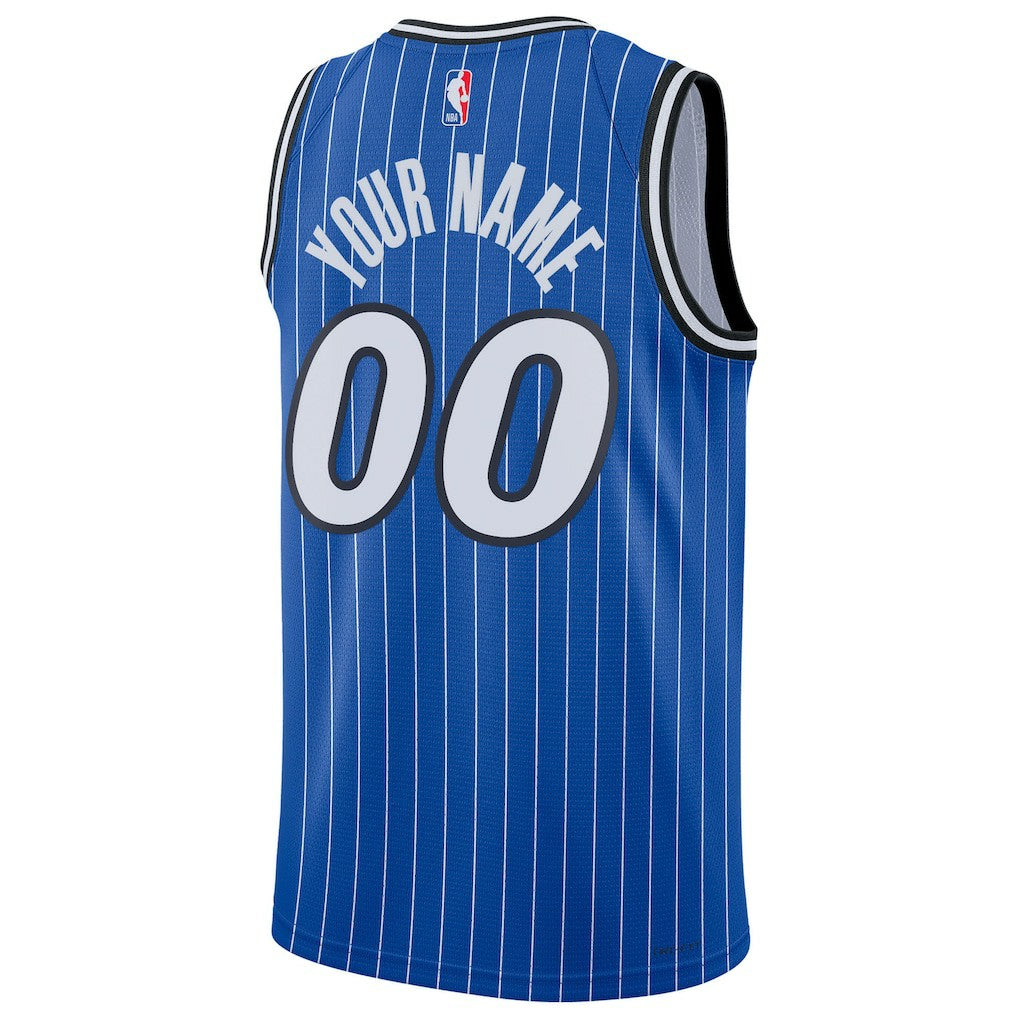 Orlando Magic Unisex Swingman Custom Jersey Icon Edition Blue - Nike