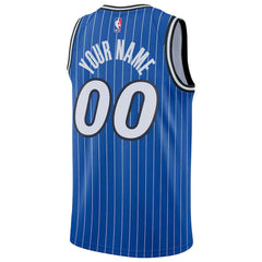Orlando Magic Unisex Swingman Custom Jersey Icon Edition Blue - Nike