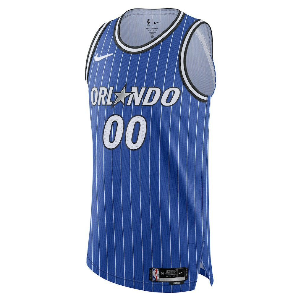 Orlando Magic Authentic Custom Jersey Icon Edition Blue - Nike