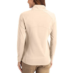 Baltimore Orioles Cutter & Buck Women's Cooperstown Collection Adapt Eco Knit Stretch Half-Zip Pullover - Tan Pullover