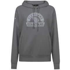 Cleveland Guardians Levelwear Women's Adorn Banner Arch Hoodie - Stone Hoodies