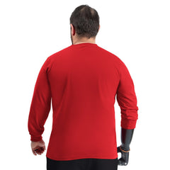 Atlanta Hawks G-III Sports by Carl Banks Adaptive Printed Mesh Effect Long Sleeve T-Shirt Red