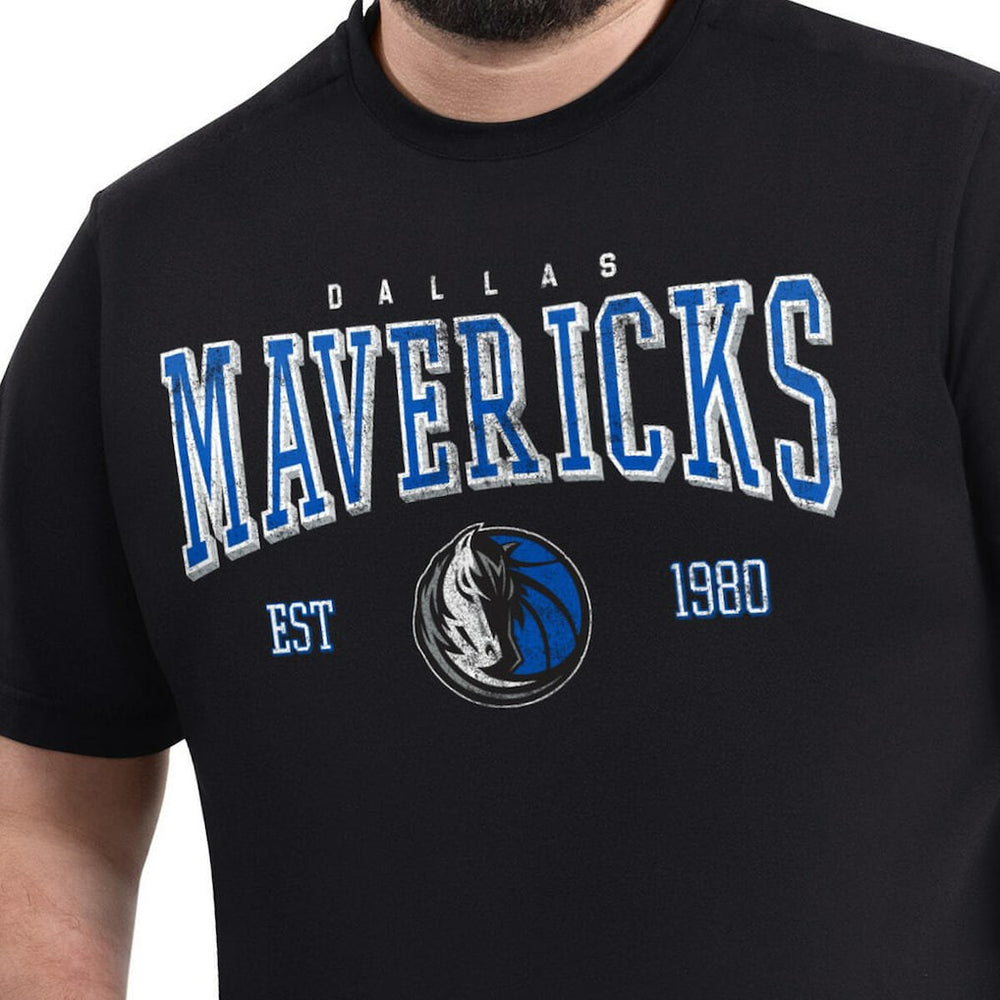 Dallas Mavericks G-III Sports by Carl Banks Adaptive Classic Team Spirit Short Sleeve T-Shirt Black outlet