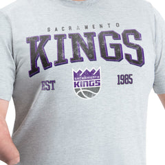 Sacramento Kings G-III Sports by Carl Banks Adaptive Classic Team Spirit Short Sleeve T-Shirt Gray outlet