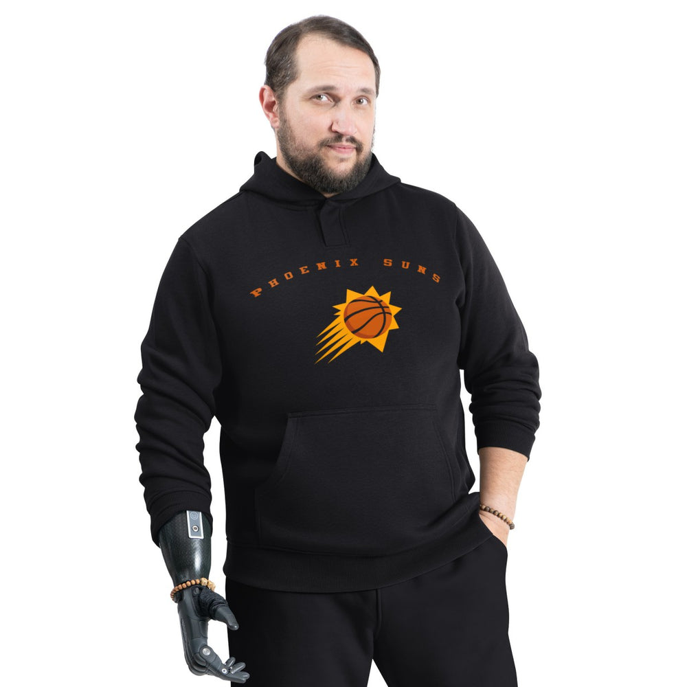Phoenix Suns G-III Sports by Carl Banks Adaptive Team Arc Fleece Hoodie Black