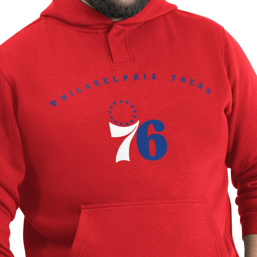 Philadelphia 76ers G-III Sports by Carl Banks Adaptive Team Arc Fleece Hoodie Red outlet