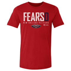 Jeremiah Fears New Orleans Pelicans 500 Level Elite T-Shirt Red