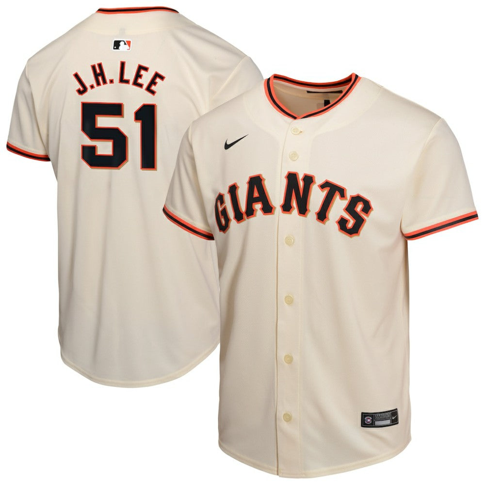 Jung Hoo Lee San Francisco Giants Nike Youth Home Player Game Jersey - Cream Jerseys
