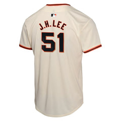 Jung Hoo Lee San Francisco Giants Nike Youth Home Player Game Jersey - Cream Jerseys