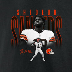 Shedeur Sanders Cleveland Browns Humble Shadow Player Graphic T-Shirt - Black T-shirts