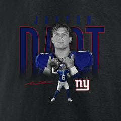 Jaxson Dart New York Giants Humble Shadow Player Graphic T-Shirt - Black T-shirts