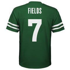 Justin Fields New York Jets Youth Replica Player Jersey - Legacy Green Jerseys