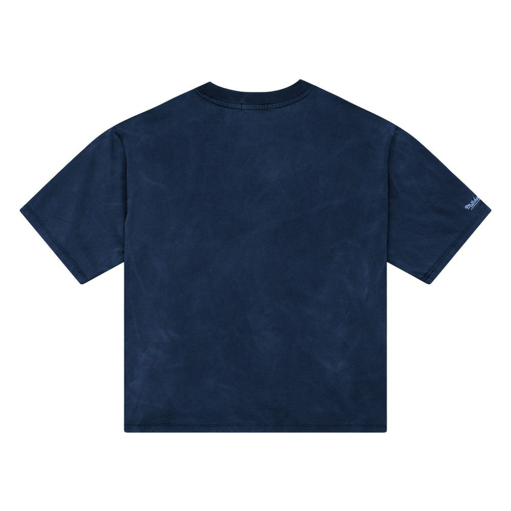 Los Angeles Dodgers Mitchell & Ness Women's Cooperstown Cropped Boxy T-Shirt - Blue T-shirts