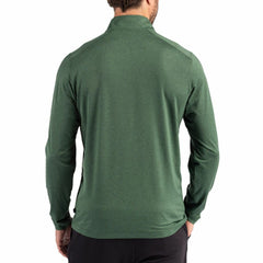 Green Bay Packers Cutter & Buck Coastline Epic Comfort Recycled Quarter-Zip Pullover - Green Pullover
