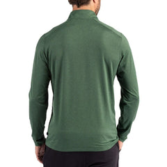 New York Jets Cutter & Buck Coastline Epic Comfort Recycled Quarter-Zip Pullover - Green Pullover