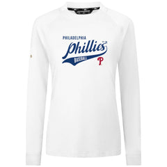 Philadelphia Phillies Levelwear Women's Slender Glide T-Shirt - White T-shirts