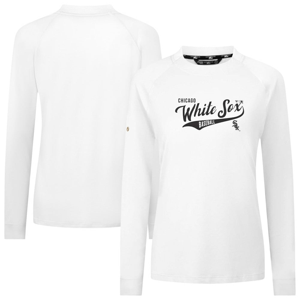 Chicago White Sox Levelwear Women's Slender Glide T-Shirt - White T-shirts