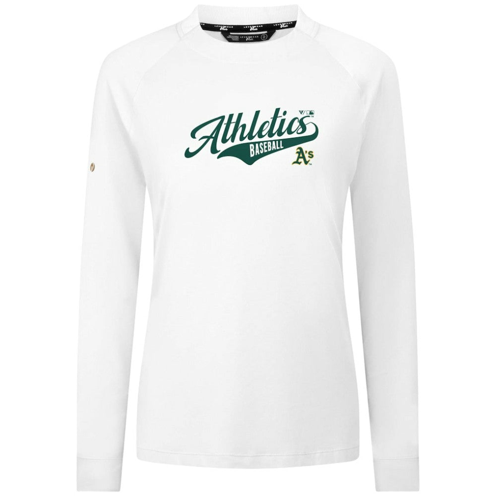 Athletics Levelwear Women's Slender Glide T-Shirt - White T-shirts