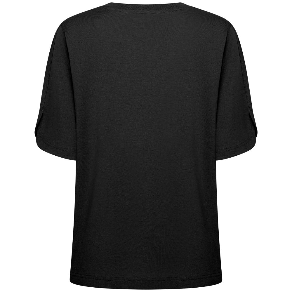 Milwaukee Brewers Levelwear Women's Bloom Sizzle T-Shirt - Black T-shirts