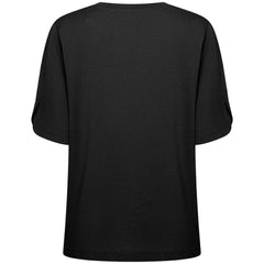 Boston Red Sox Levelwear Women's Bloom Sizzle T-Shirt - Black T-shirts